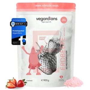 All-In-Vegan Erdbeere Proteinpulver (vegardians)